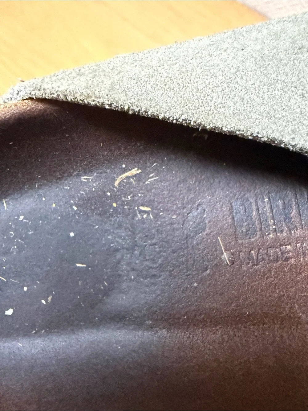 Birkenstock Suede Slide Sandals